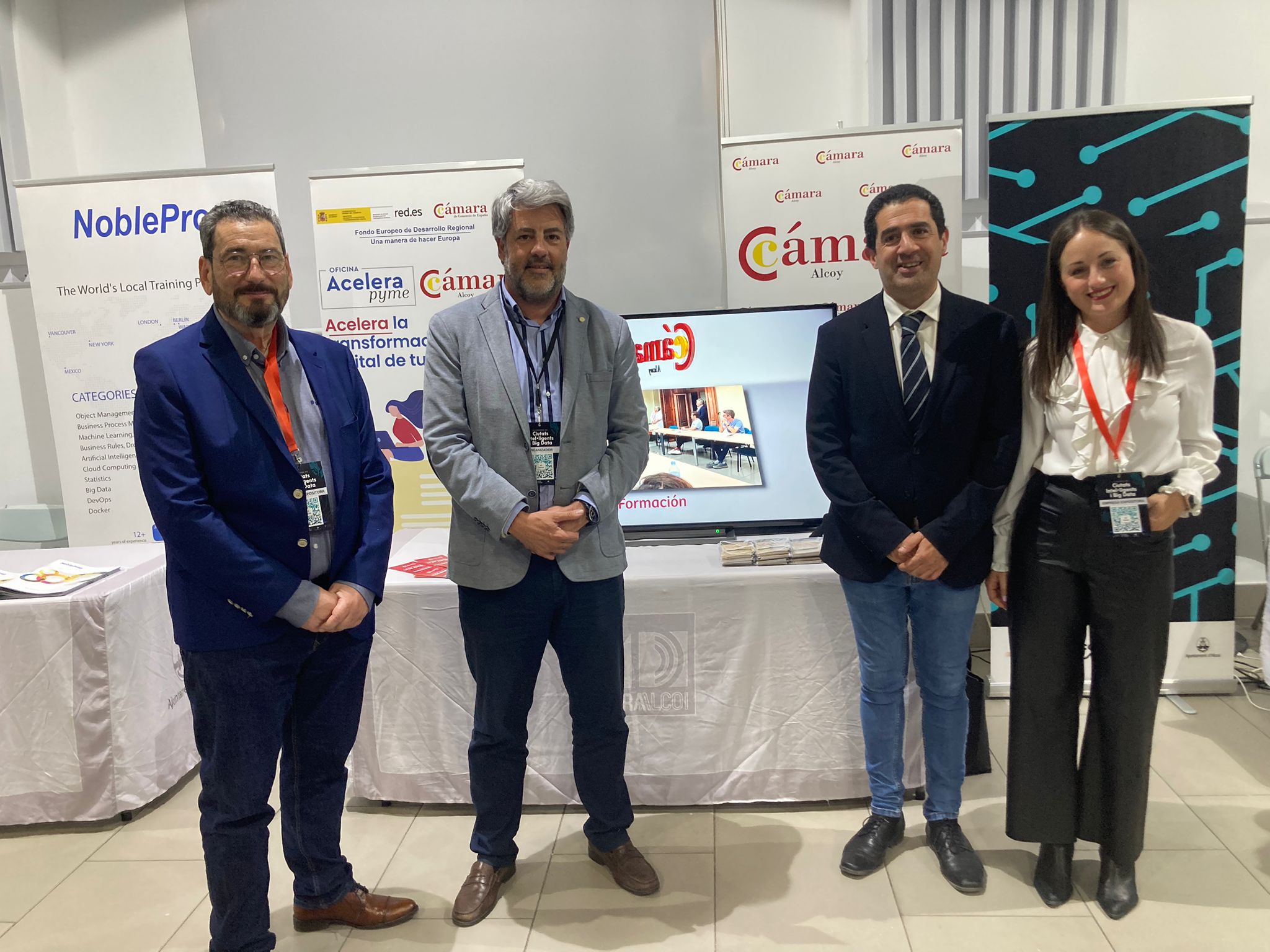 La Cámara de Alcoy participa en el II Congreso de Ciudades Inteligentes y Big Data de Alcoy