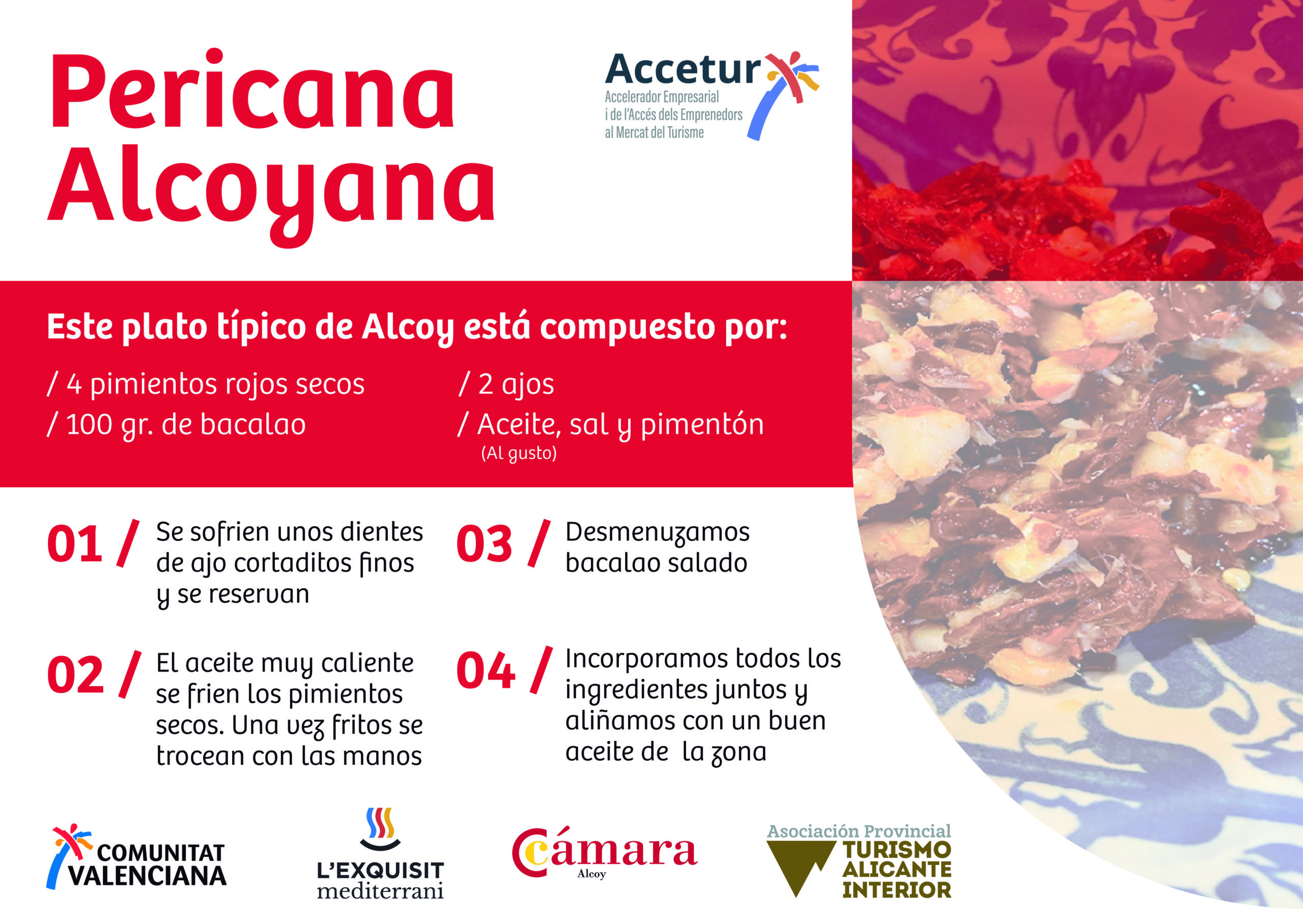 ¡Descubre la auténtica receta de la Pericana Alcoyana!