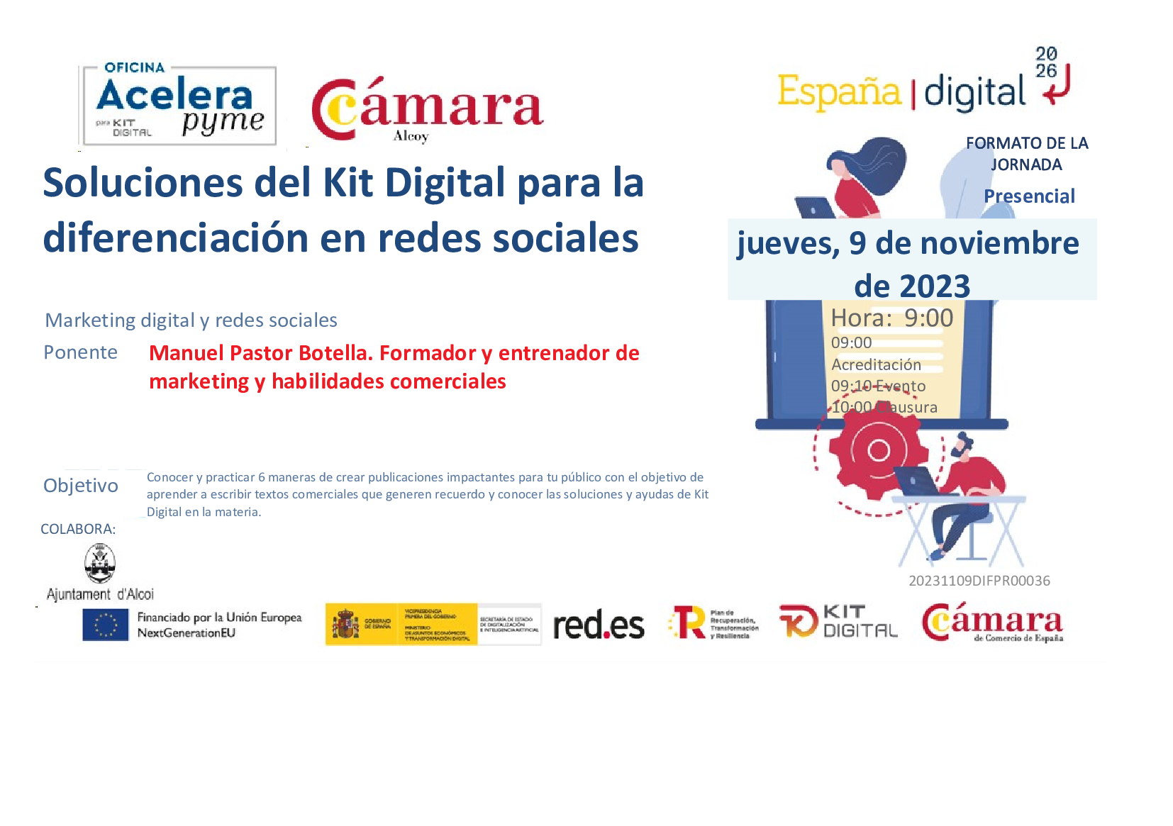 Jornada Acelera Pyme «Kit Digital para la Diferenciación en Redes Sociales»