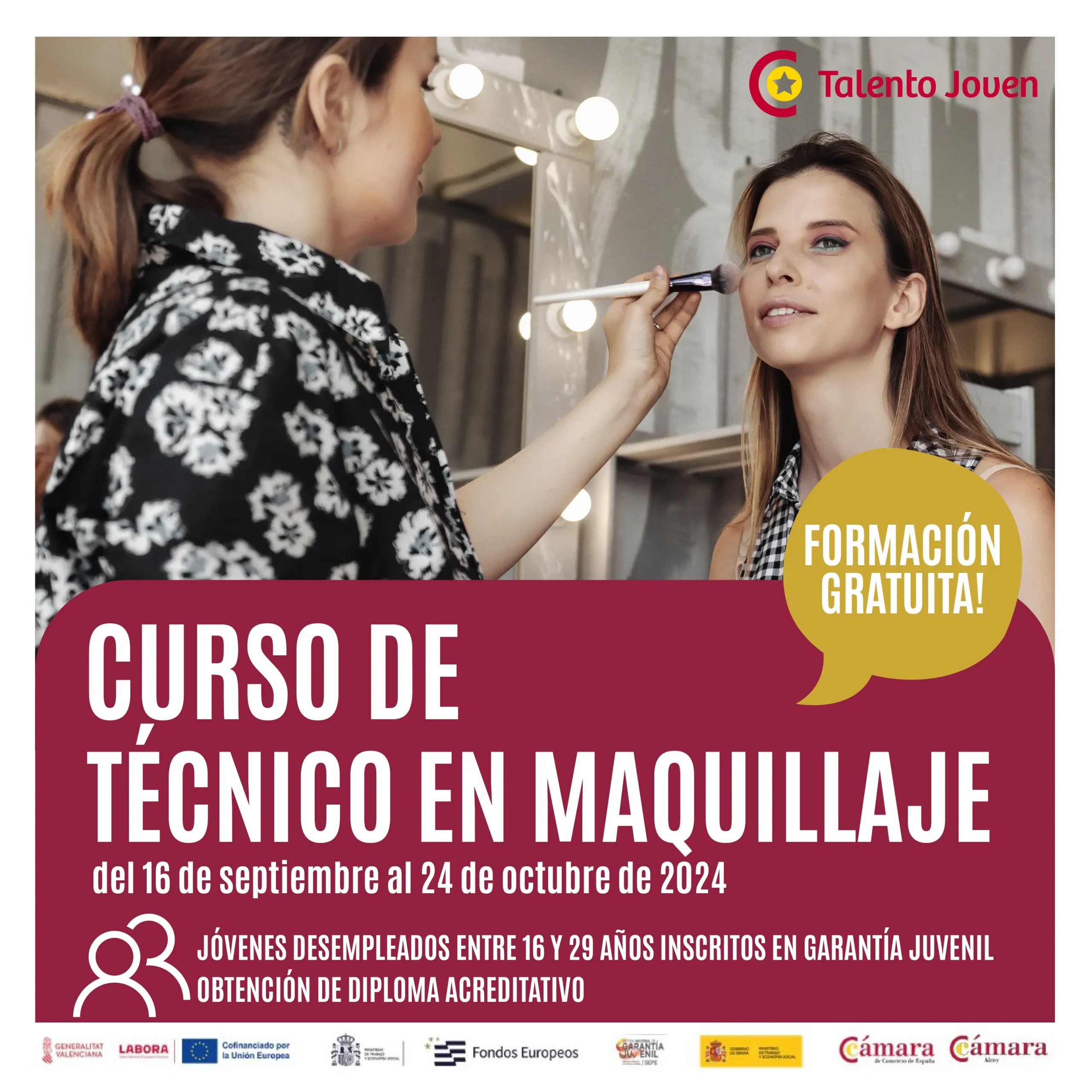 Curso de Técnico en Maquillaje