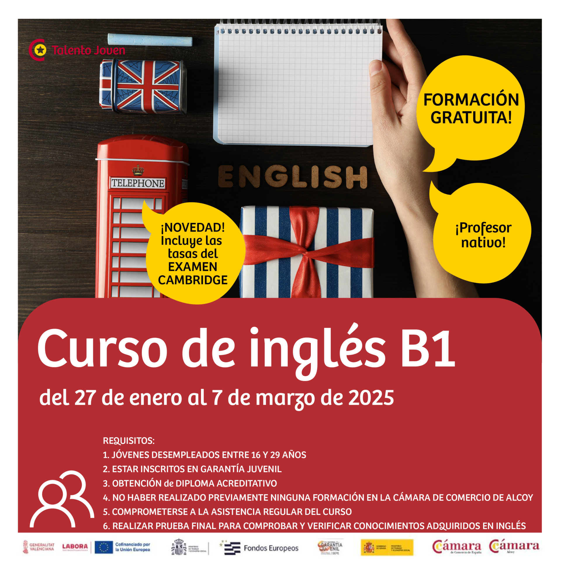 Curso de inglés B1