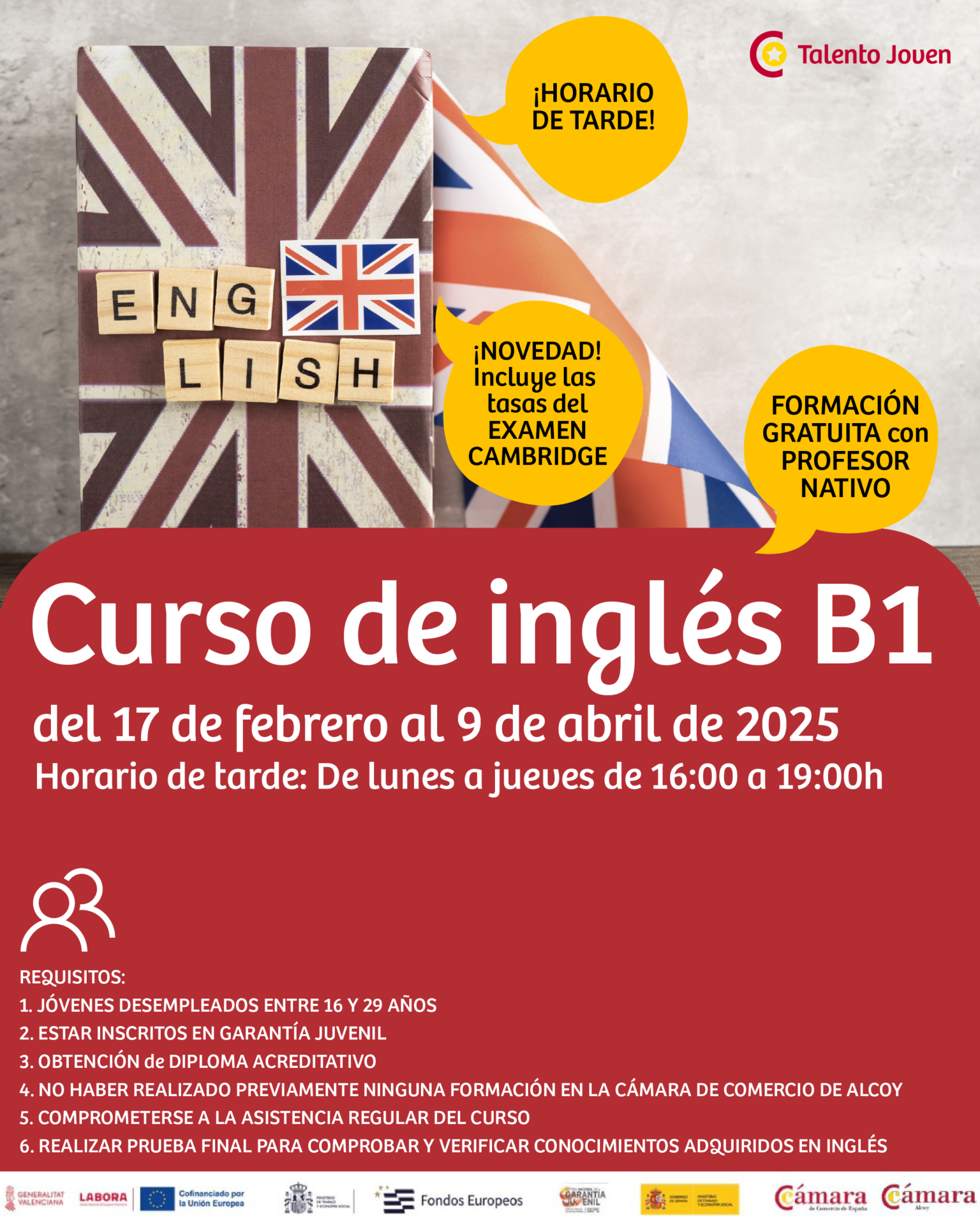 Curso de inglés B1