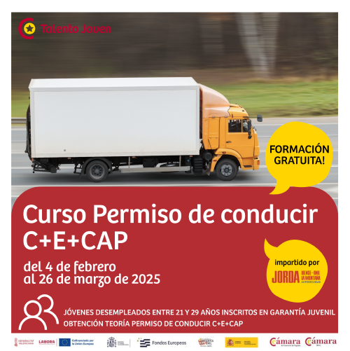 Curso Permiso de conducir C+E+CAP