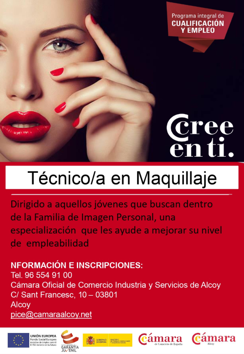 Técnico/a en Maquillaje