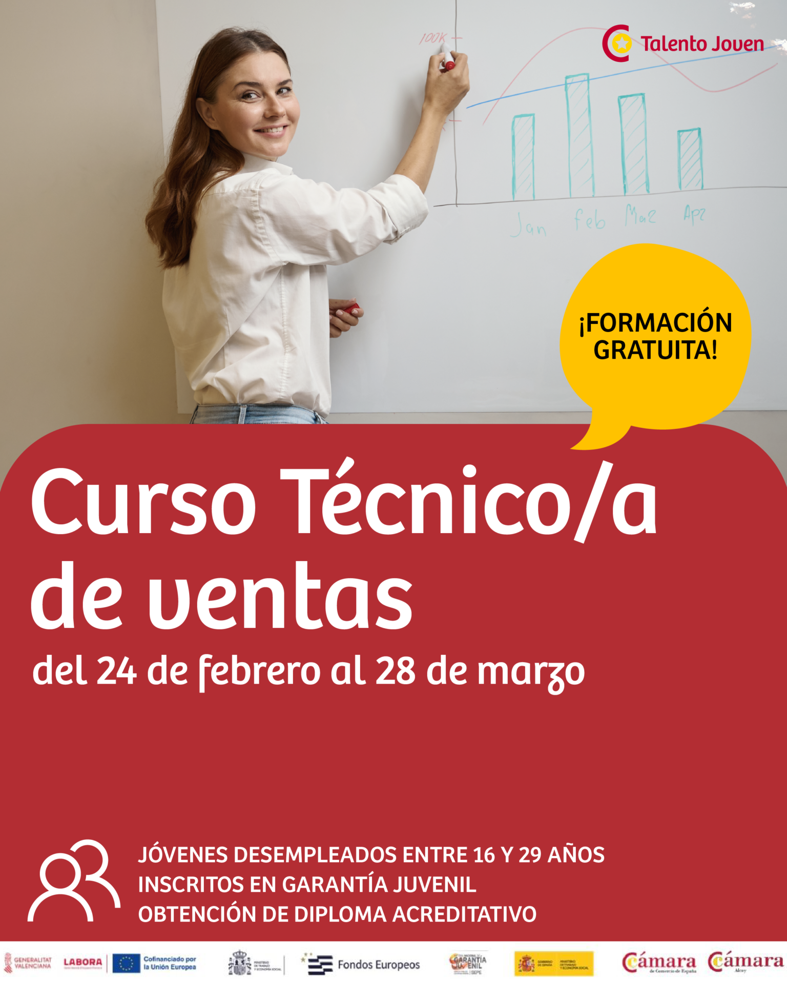 Curso Técnico/a de ventas