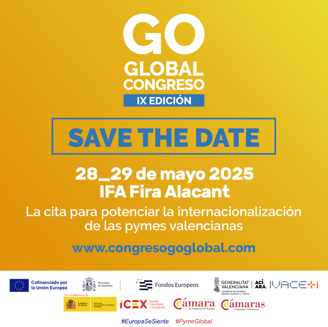 IX Congreso GO Global: el gran evento sobre internacionalización empresarial vuelve en mayo